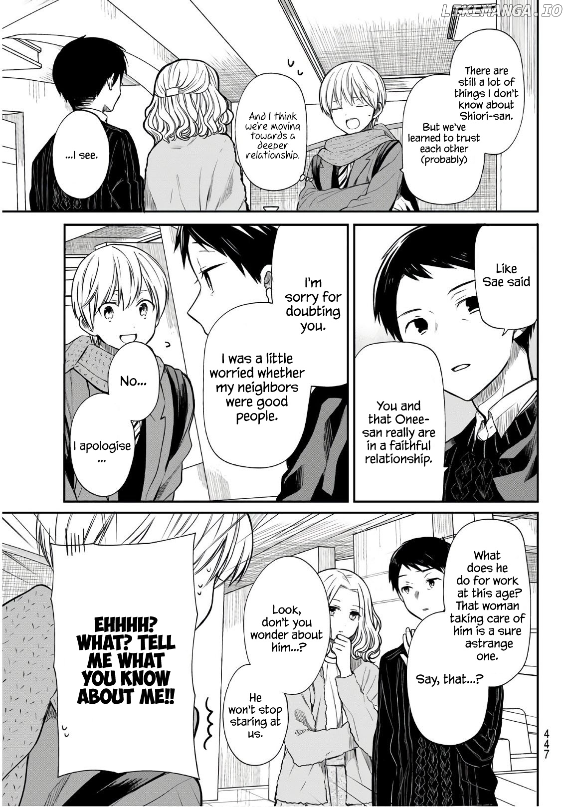 The Story of an Onee-San Who Wants to Keep a High School Boy chapter 129 - page 4