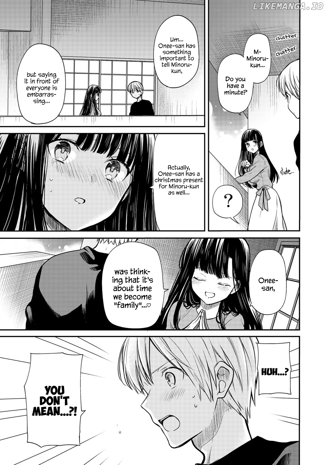 The Story of an Onee-San Who Wants to Keep a High School Boy chapter 132 - page 4