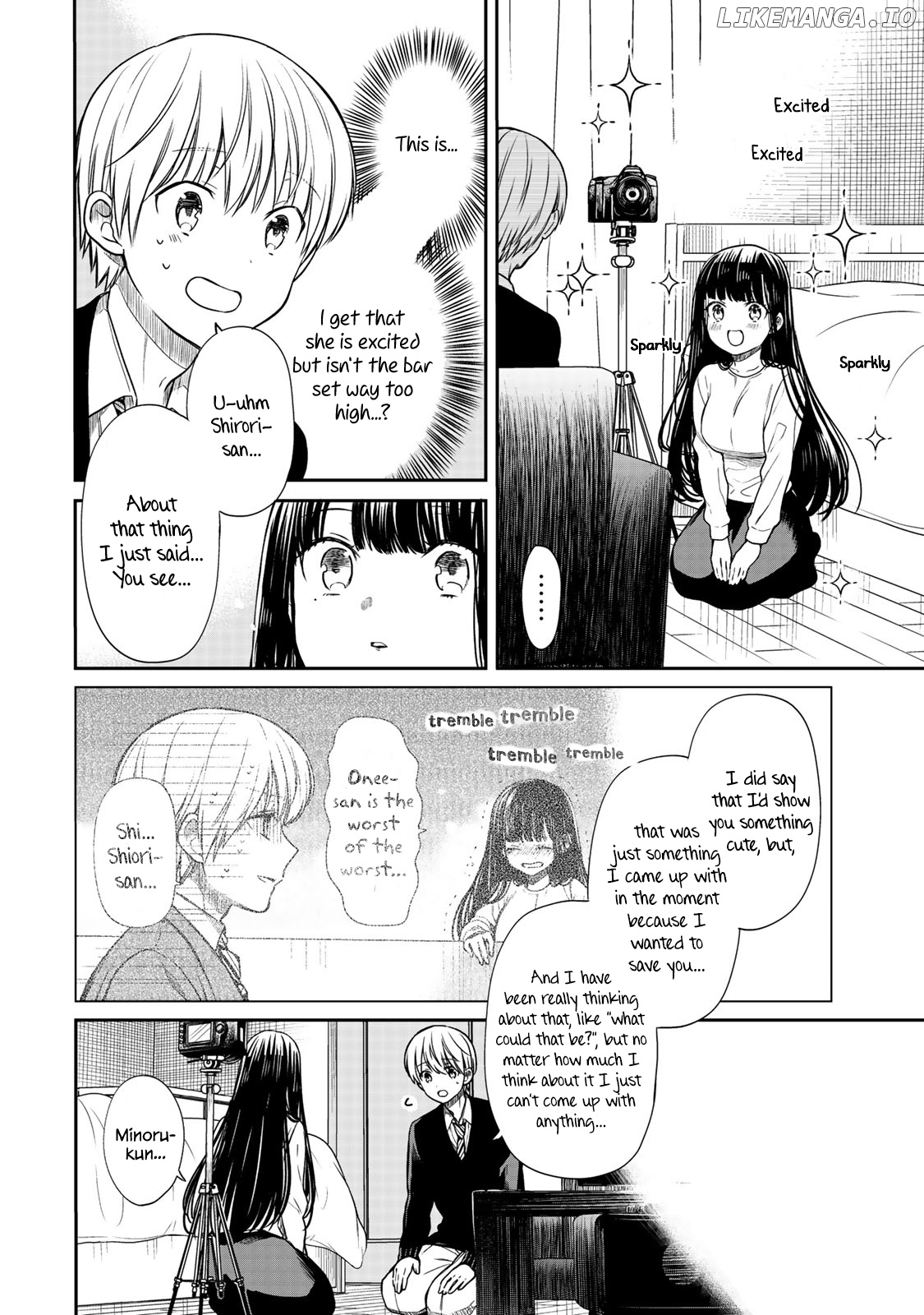 The Story of an Onee-San Who Wants to Keep a High School Boy chapter 134.5 - page 3