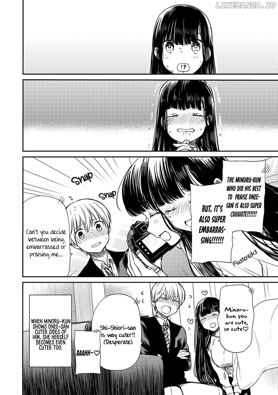 The Story of an Onee-San Who Wants to Keep a High School Boy chapter 134.5 - page 9