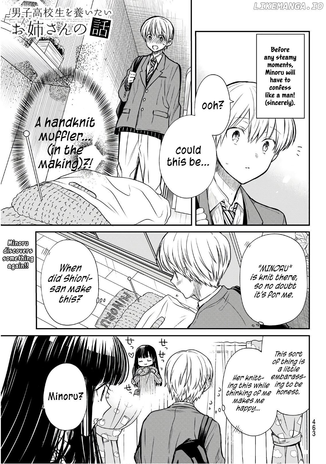 The Story of an Onee-San Who Wants to Keep a High School Boy chapter 109 - page 2