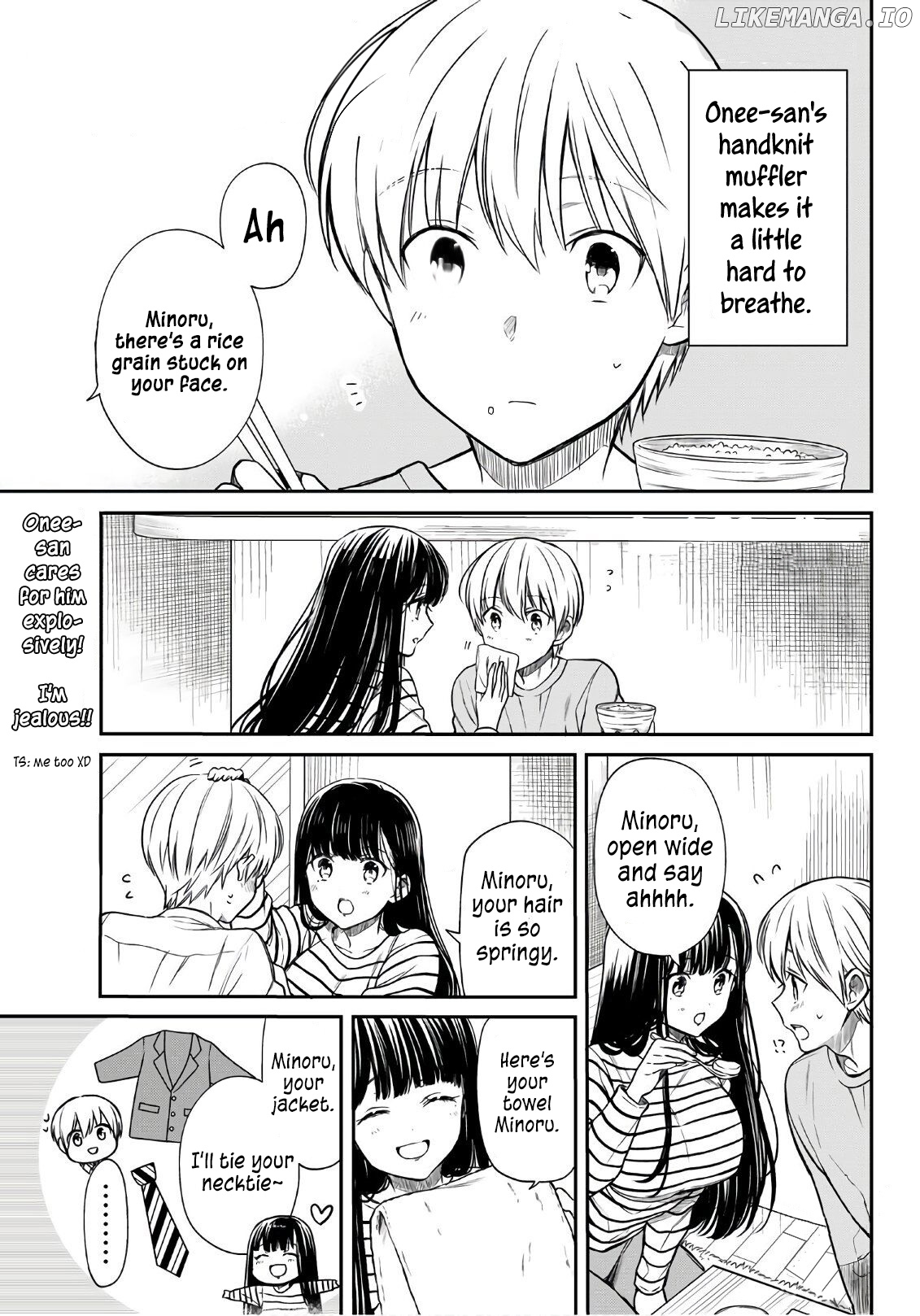 The Story of an Onee-San Who Wants to Keep a High School Boy chapter 110 - page 2