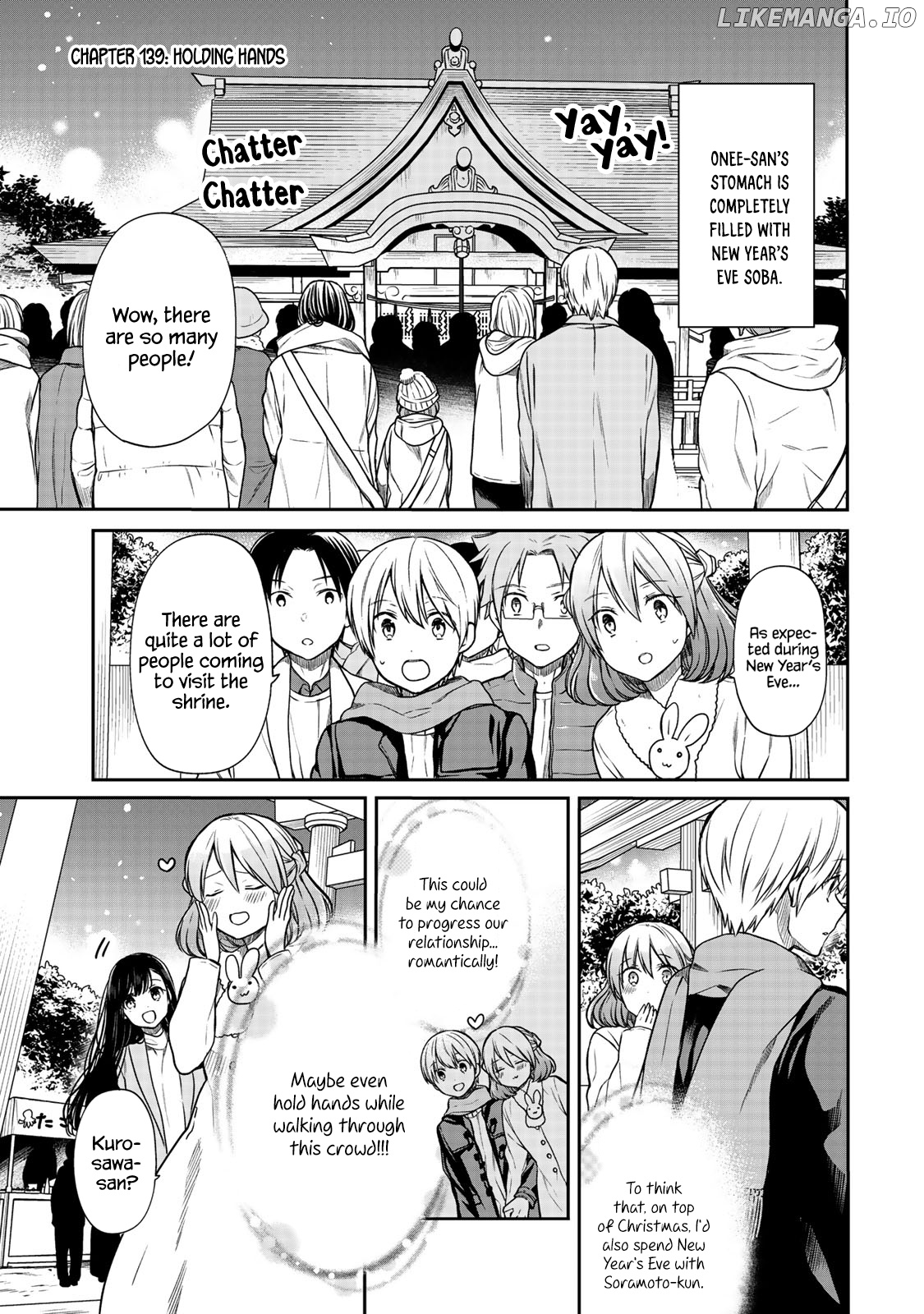 The Story of an Onee-San Who Wants to Keep a High School Boy chapter 139 - page 2