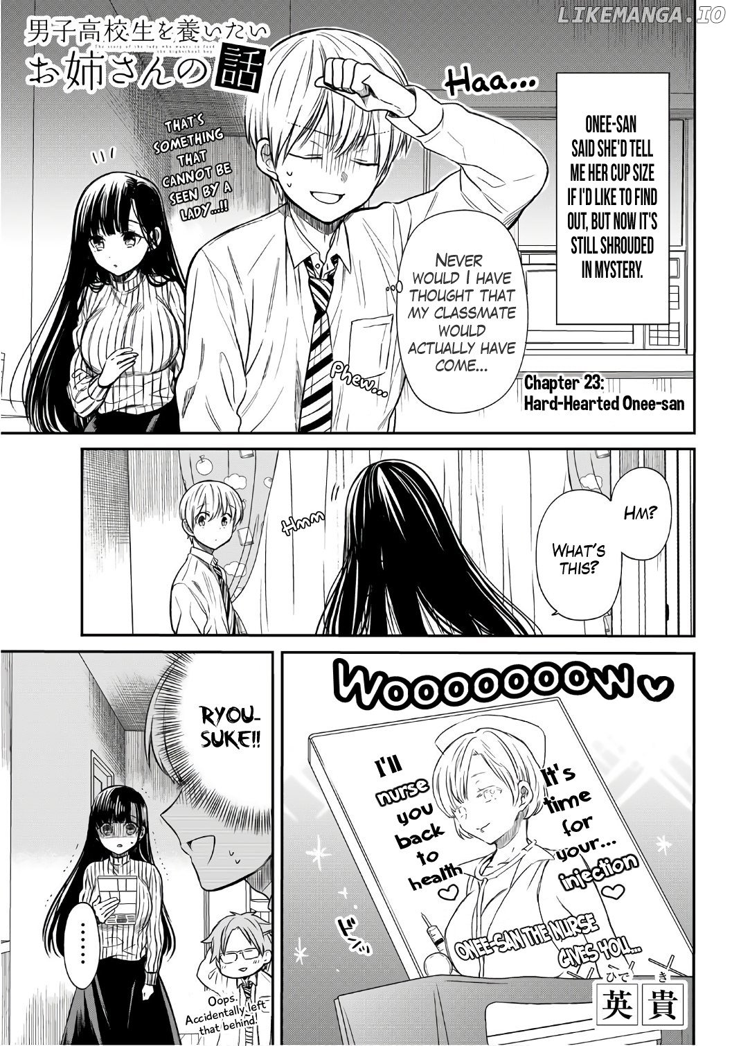 The Story of an Onee-San Who Wants to Keep a High School Boy chapter 23 - page 2