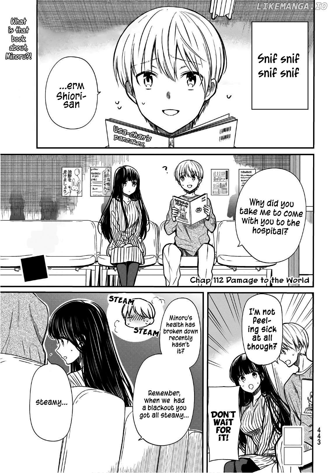 The Story of an Onee-San Who Wants to Keep a High School Boy chapter 112 - page 2