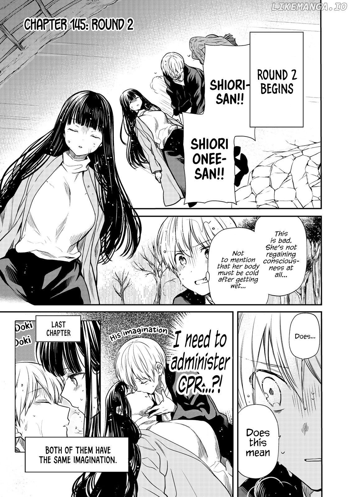 The Story of an Onee-San Who Wants to Keep a High School Boy chapter 145 - page 2