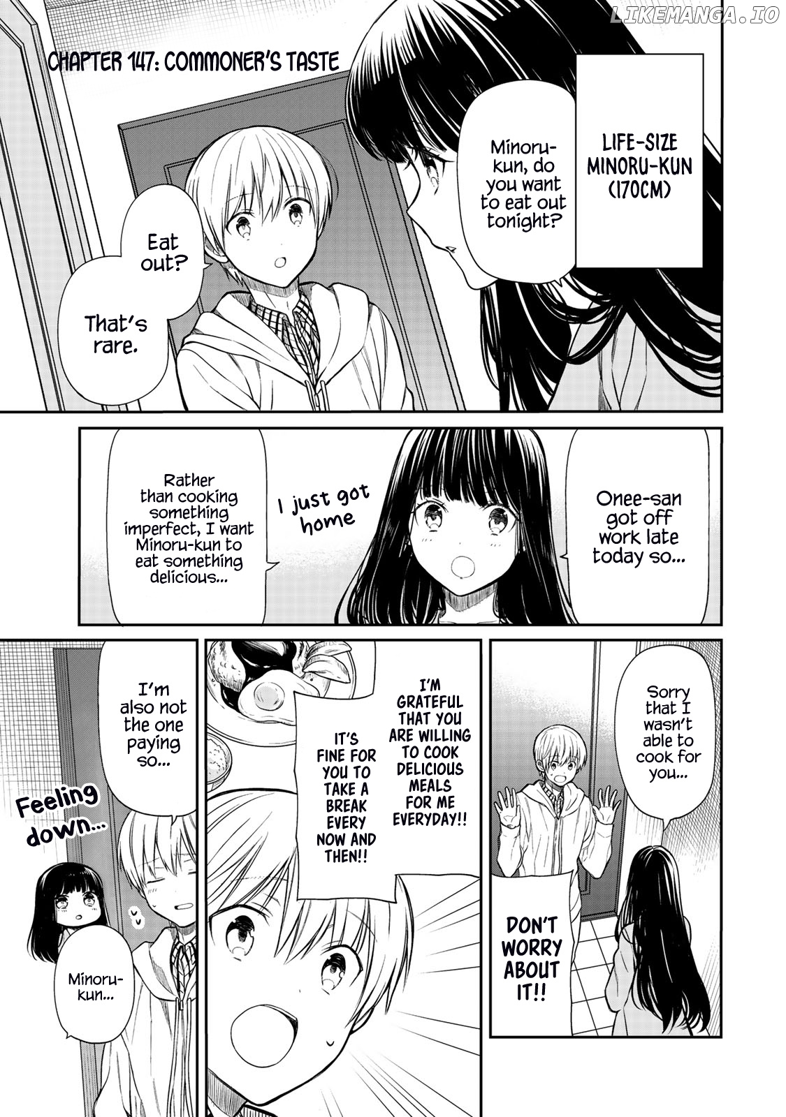 The Story of an Onee-San Who Wants to Keep a High School Boy chapter 147 - page 2