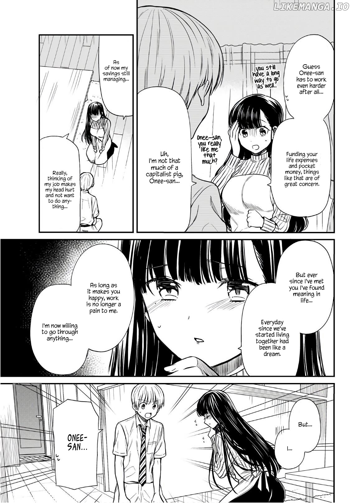 The Story of an Onee-San Who Wants to Keep a High School Boy chapter 34 - page 4