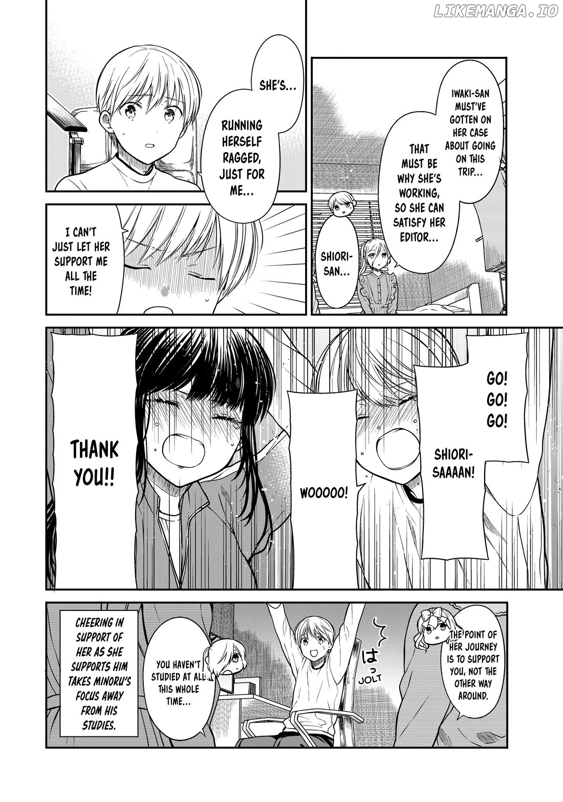 The Story of an Onee-San Who Wants to Keep a High School Boy Chapter 340 - page 4