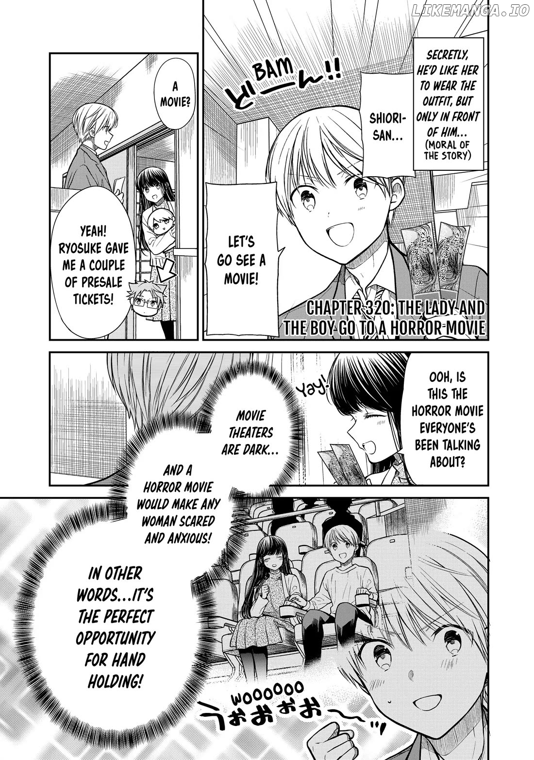 The Story of an Onee-San Who Wants to Keep a High School Boy chapter 320 - page 1