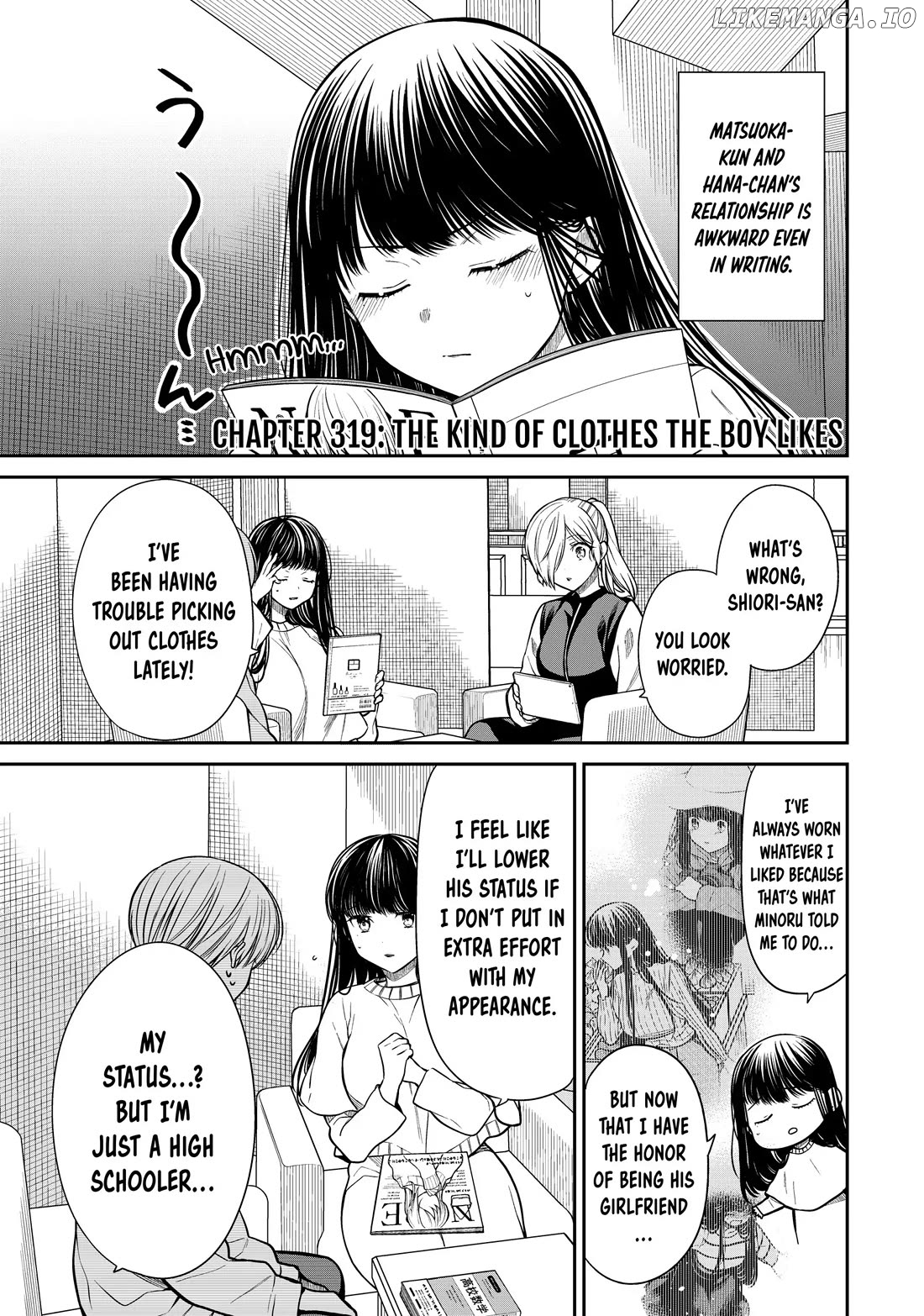 The Story of an Onee-San Who Wants to Keep a High School Boy chapter 319 - page 1