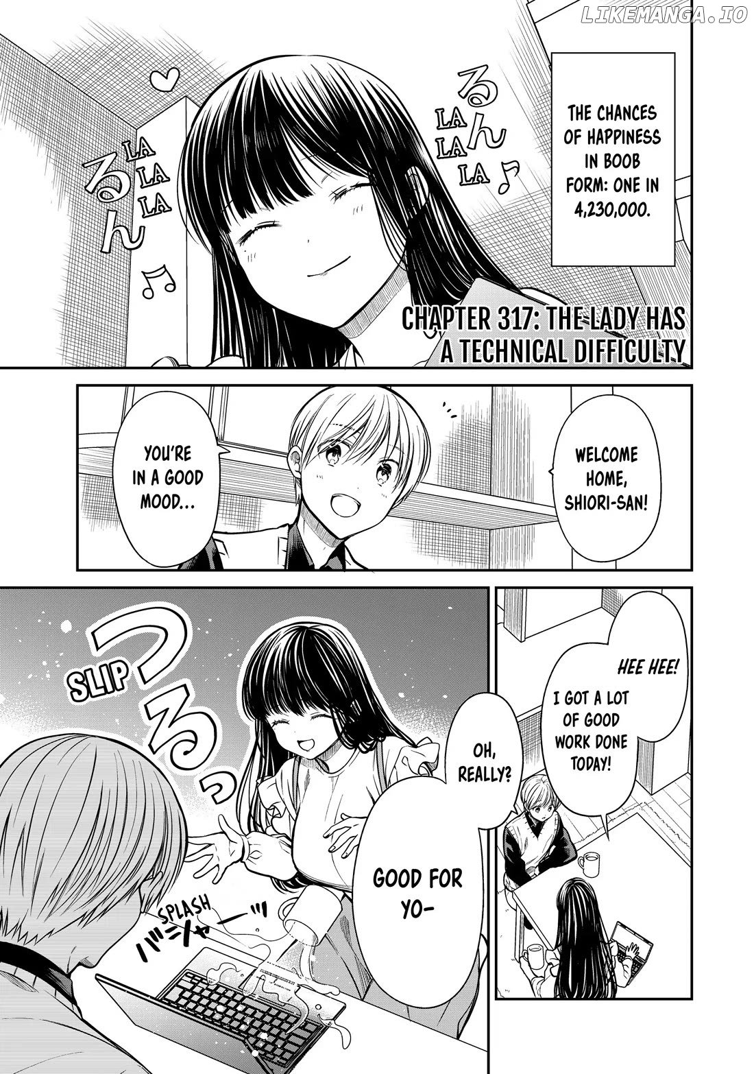 The Story of an Onee-San Who Wants to Keep a High School Boy chapter 317 - page 1