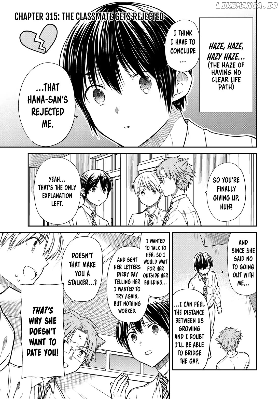 The Story of an Onee-San Who Wants to Keep a High School Boy chapter 315 - page 1