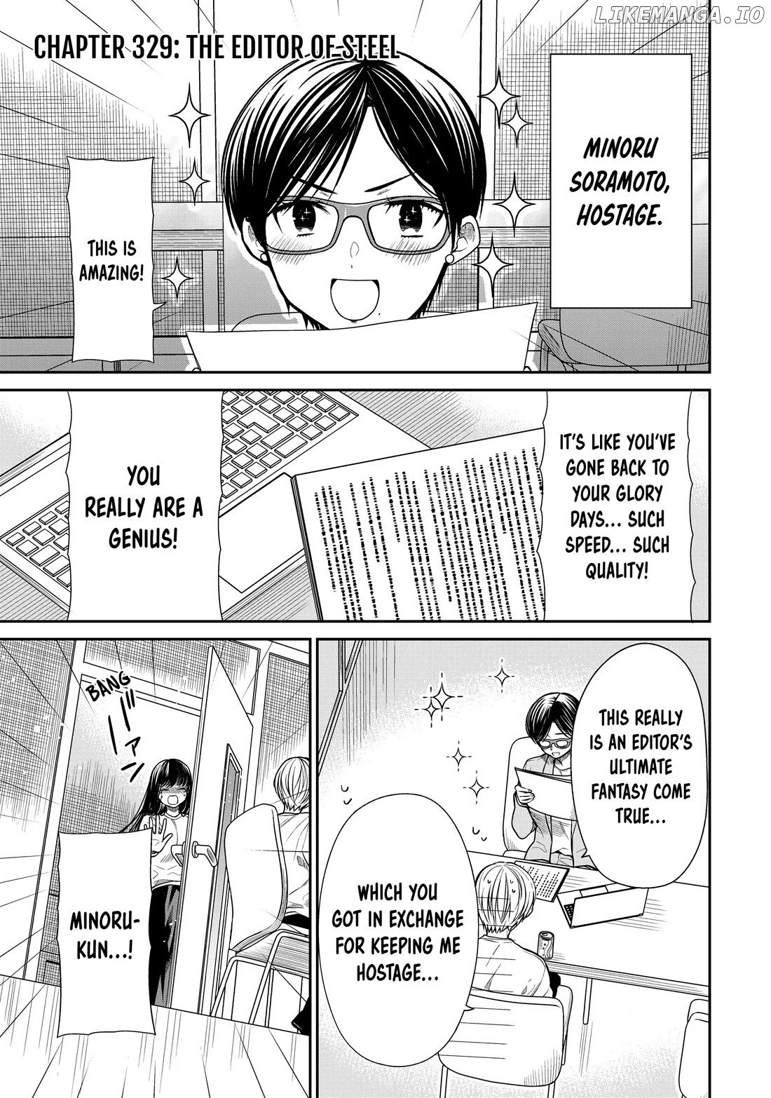 The Story of an Onee-San Who Wants to Keep a High School Boy chapter 329 - page 1