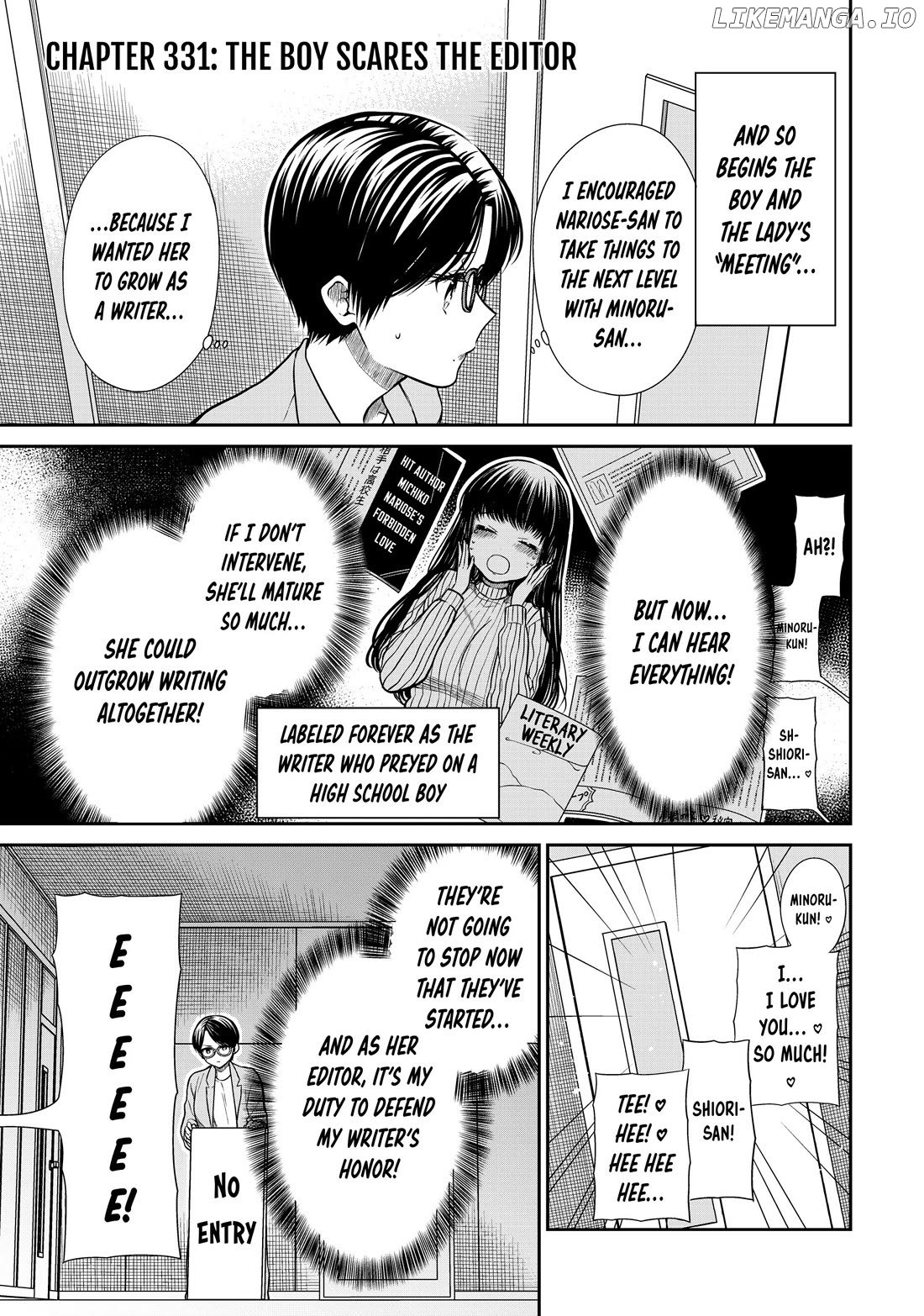 The Story of an Onee-San Who Wants to Keep a High School Boy chapter 331 - page 1