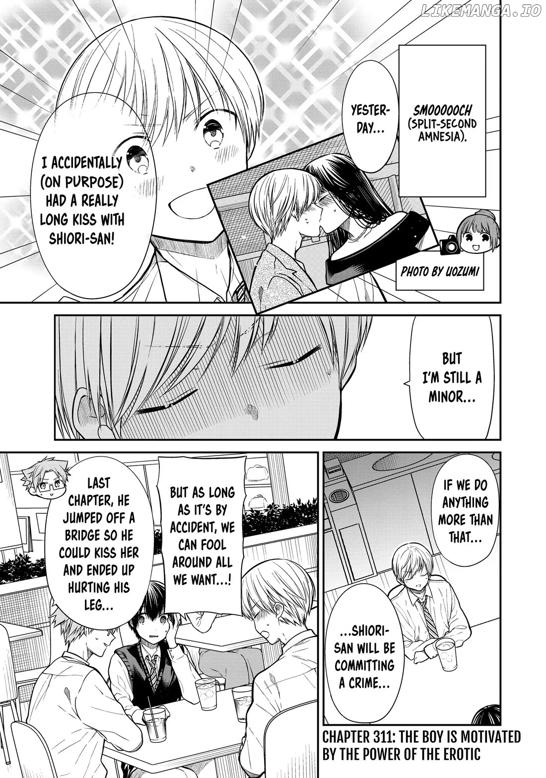 The Story of an Onee-San Who Wants to Keep a High School Boy chapter 311 - page 1