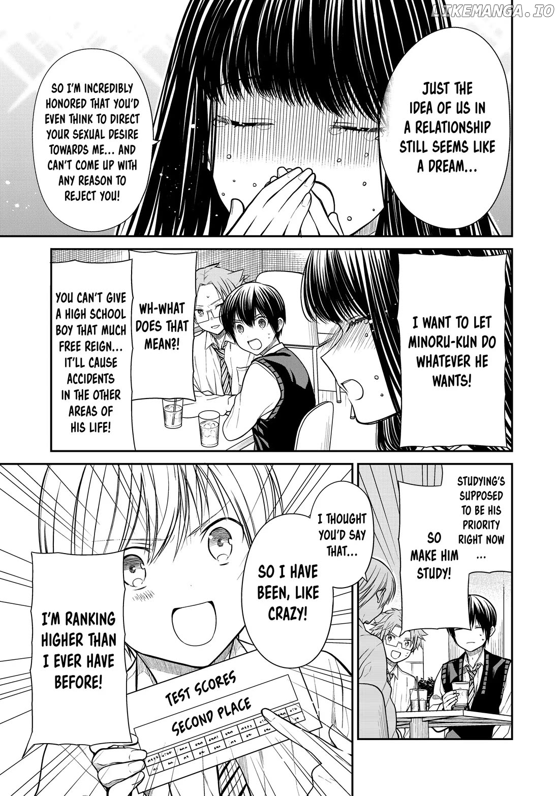 The Story of an Onee-San Who Wants to Keep a High School Boy chapter 311 - page 3