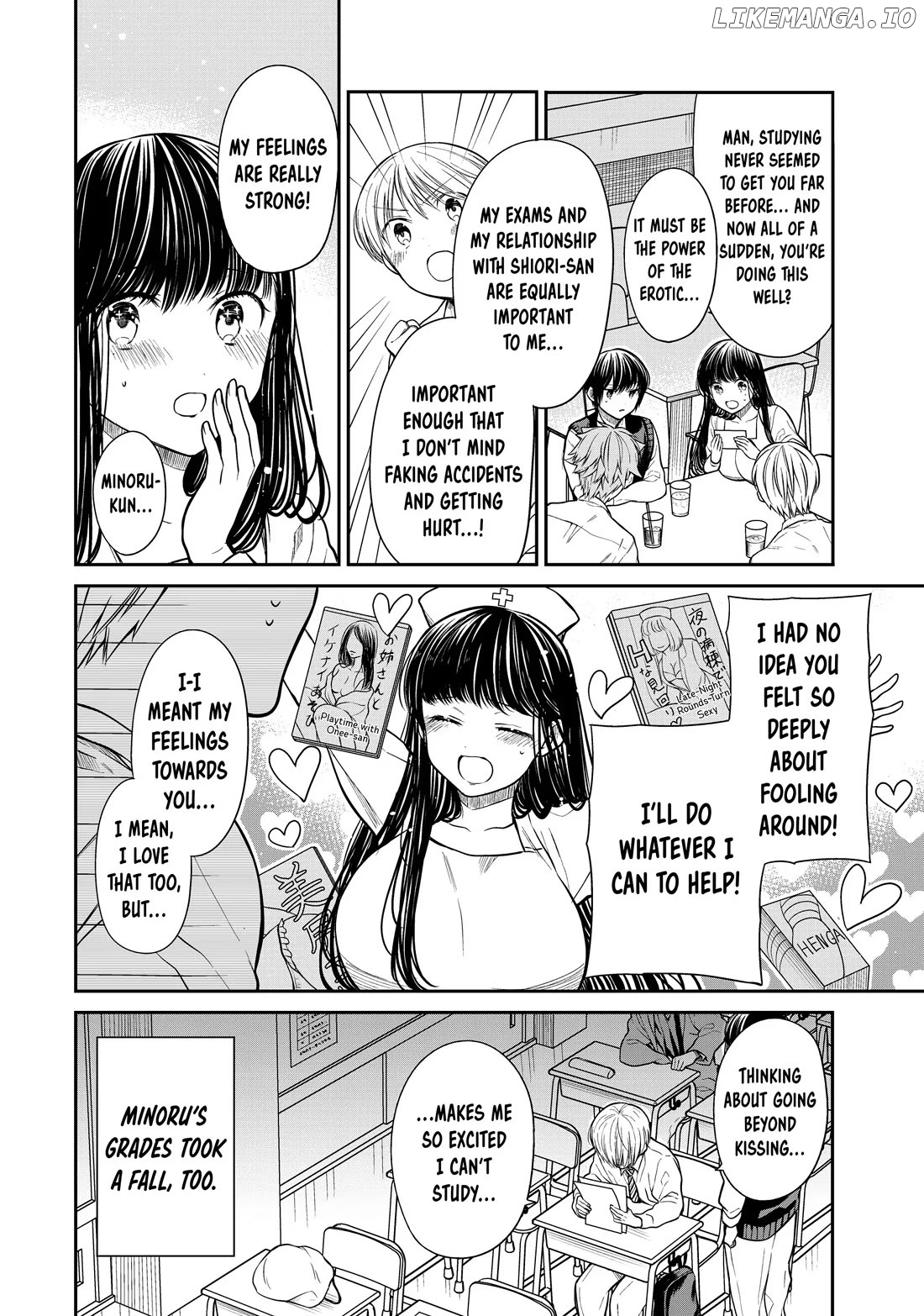 The Story of an Onee-San Who Wants to Keep a High School Boy chapter 311 - page 4