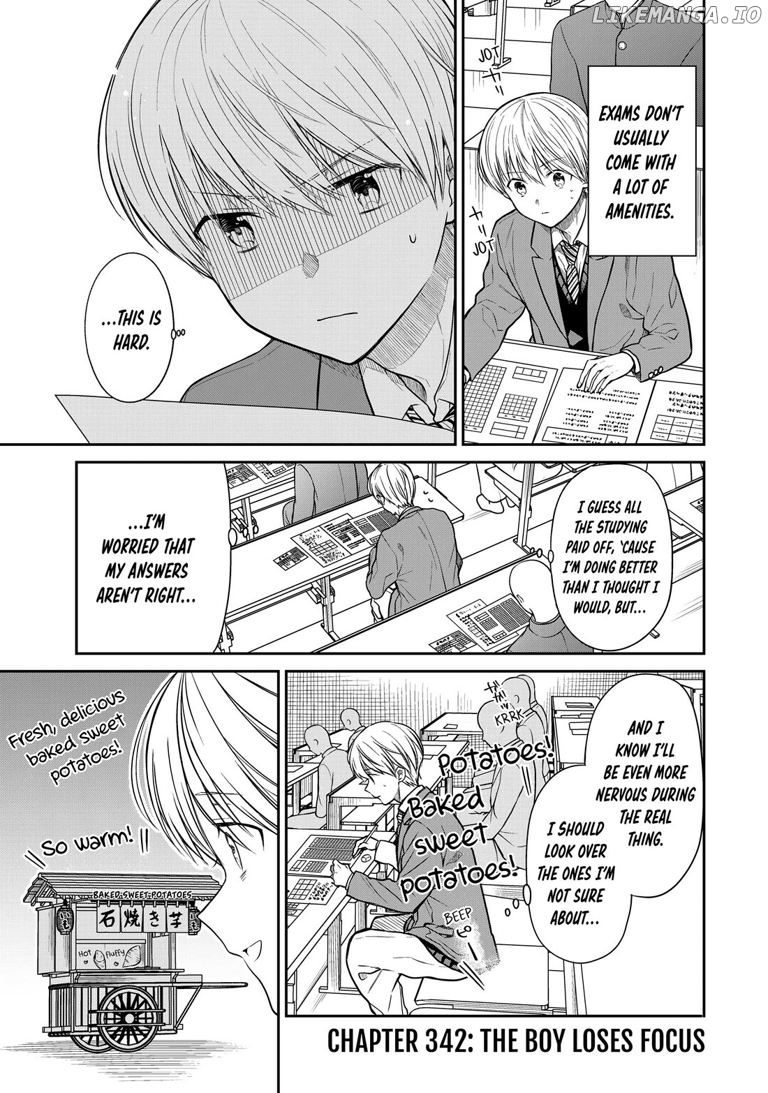 The Story of an Onee-San Who Wants to Keep a High School Boy chapter 342 - page 1