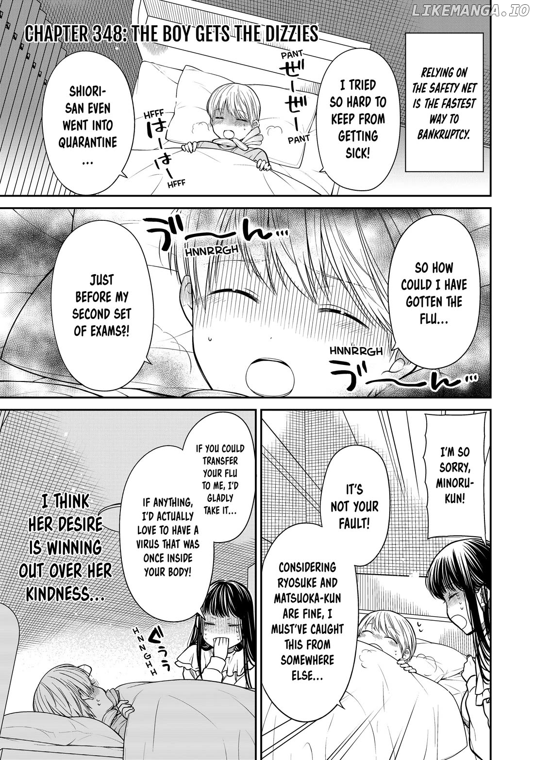 The Story of an Onee-San Who Wants to Keep a High School Boy chapter 348 - page 1