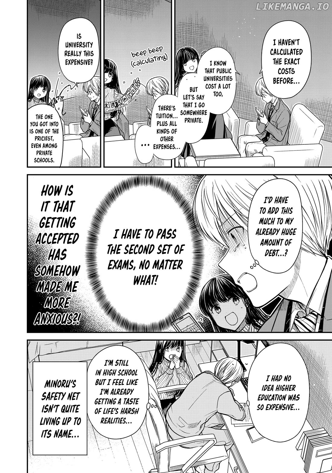 The Story of an Onee-San Who Wants to Keep a High School Boy chapter 347 - page 4