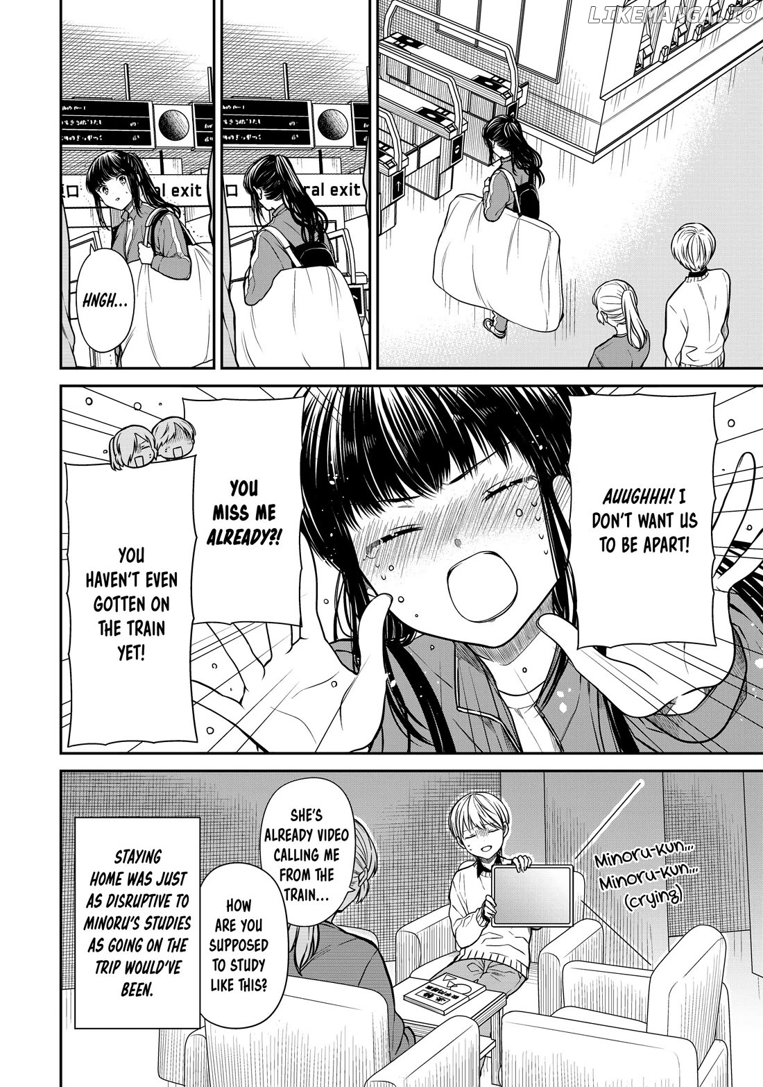 The Story of an Onee-San Who Wants to Keep a High School Boy chapter 339 - page 4