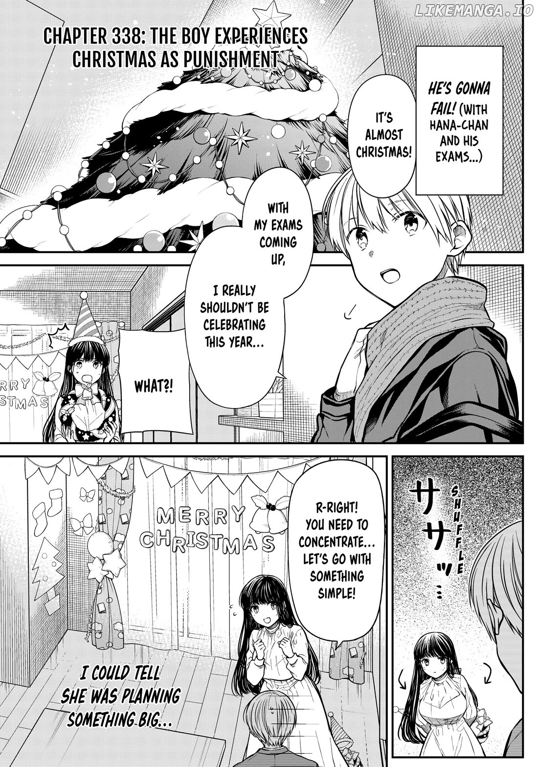 The Story of an Onee-San Who Wants to Keep a High School Boy chapter 338 - page 1