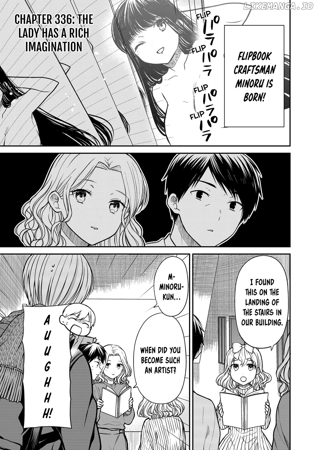 The Story of an Onee-San Who Wants to Keep a High School Boy chapter 336 - page 1