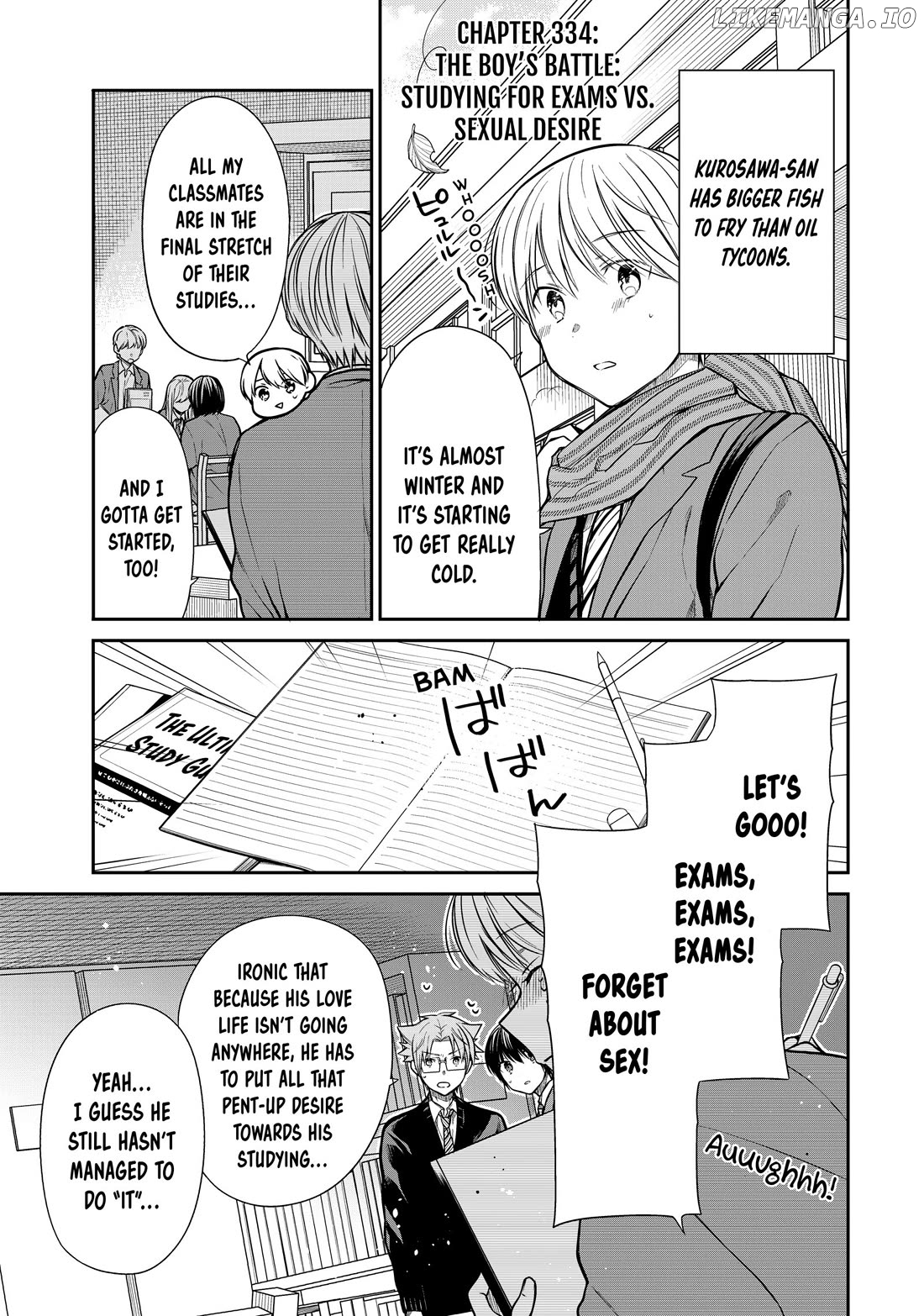 The Story of an Onee-San Who Wants to Keep a High School Boy chapter 334 - page 1