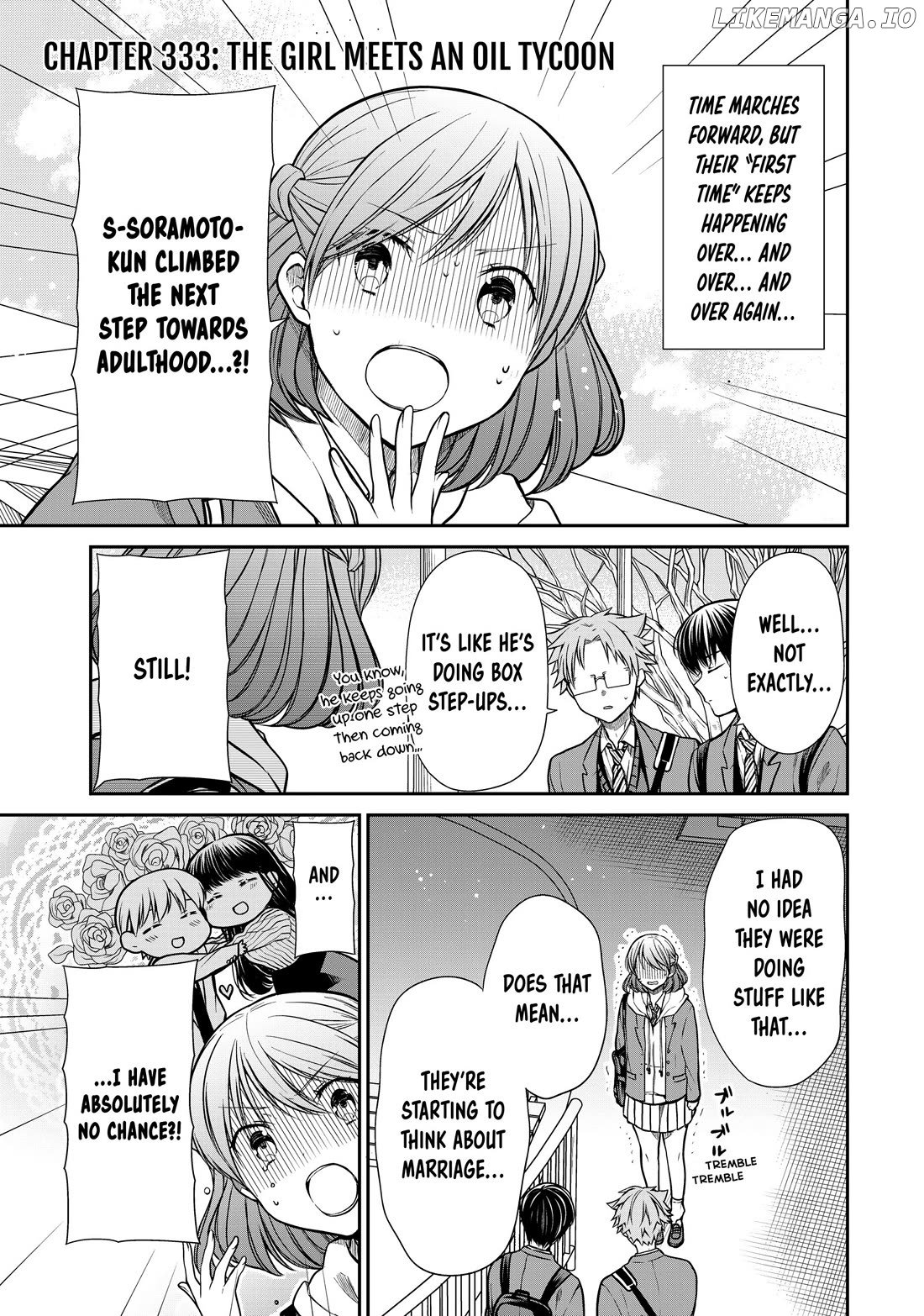 The Story of an Onee-San Who Wants to Keep a High School Boy chapter 333 - page 1