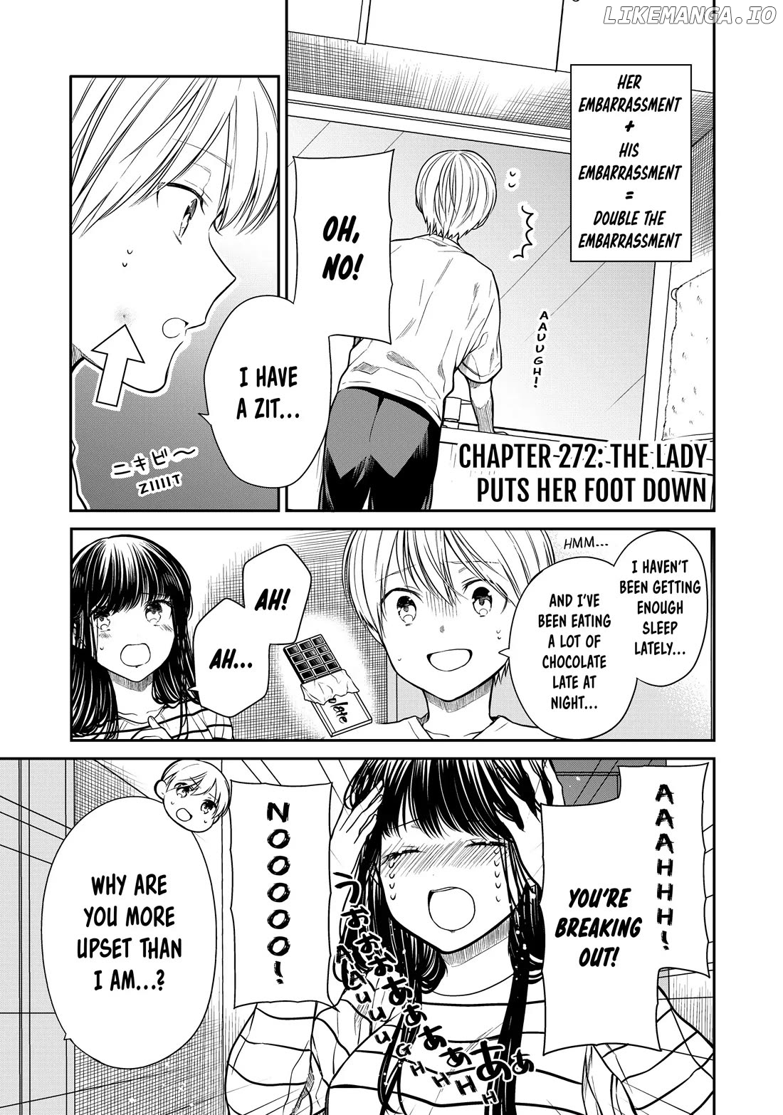 The Story of an Onee-San Who Wants to Keep a High School Boy chapter 272 - page 1