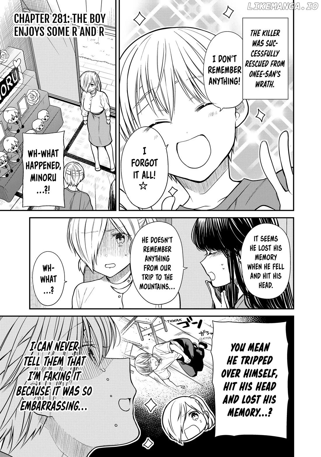 The Story of an Onee-San Who Wants to Keep a High School Boy chapter 281 - page 1