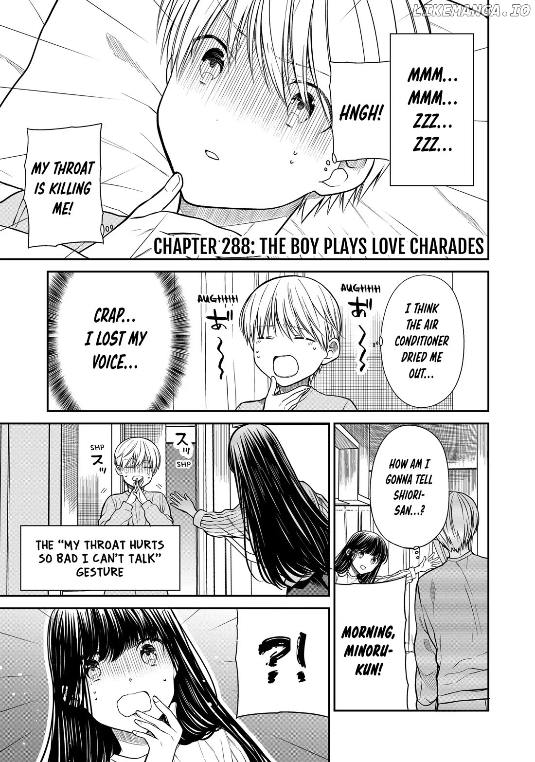 The Story of an Onee-San Who Wants to Keep a High School Boy chapter 288 - page 1