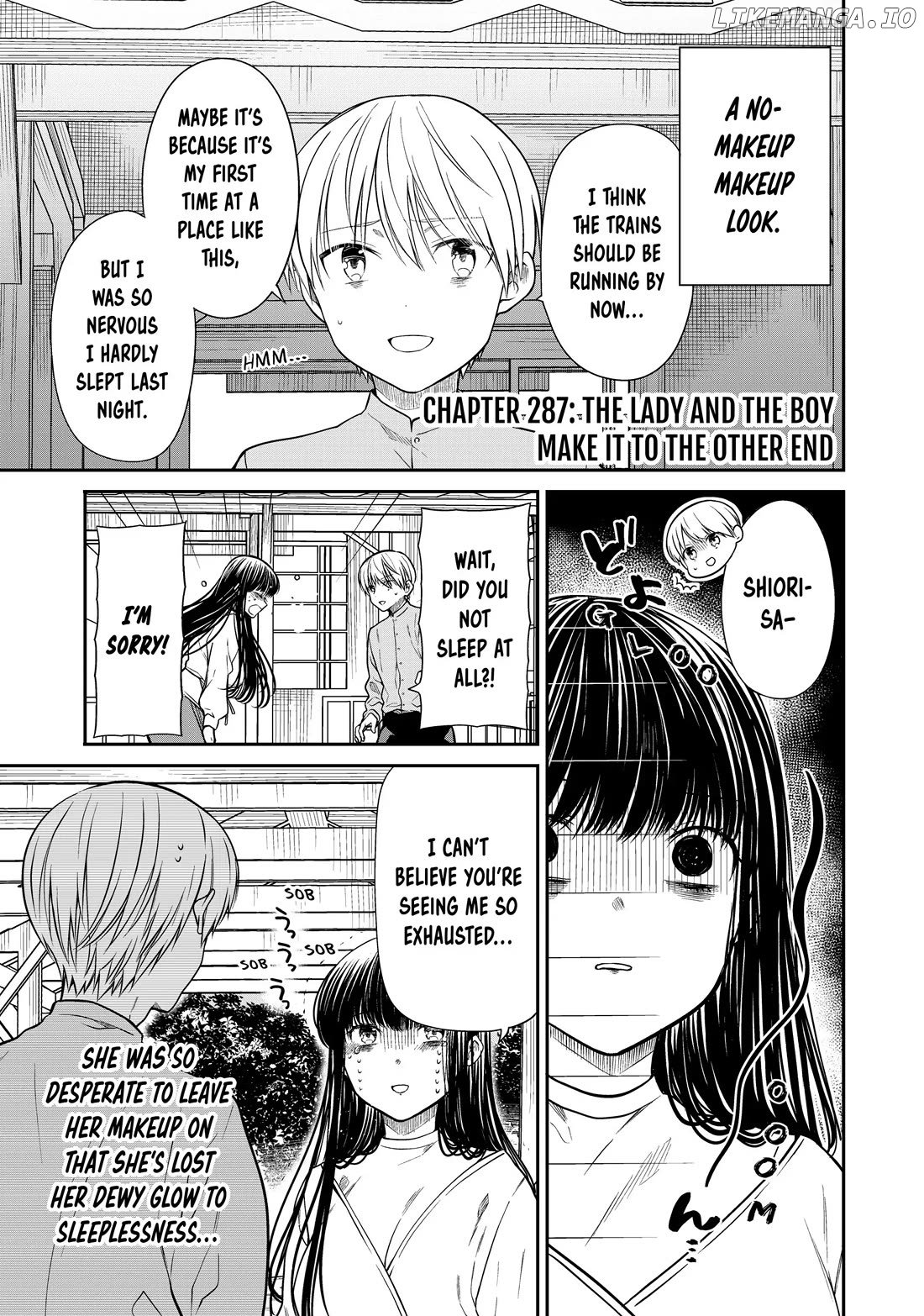 The Story of an Onee-San Who Wants to Keep a High School Boy chapter 287 - page 1