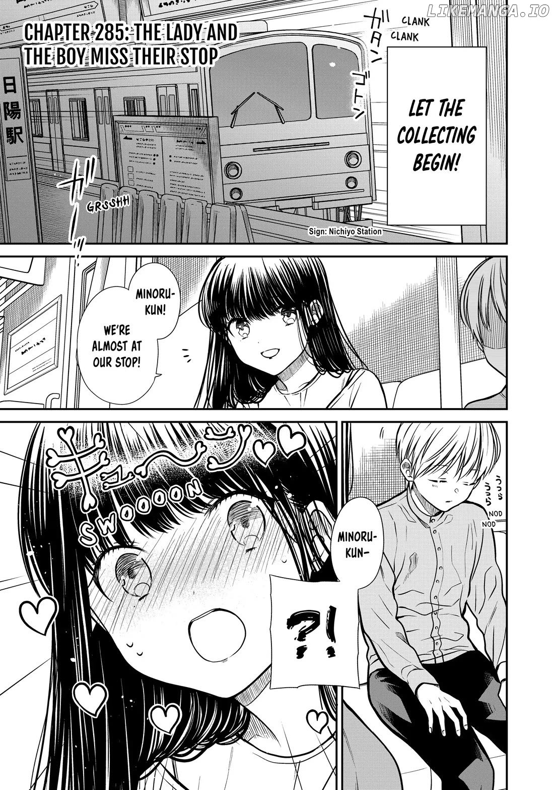 The Story of an Onee-San Who Wants to Keep a High School Boy chapter 285 - page 1