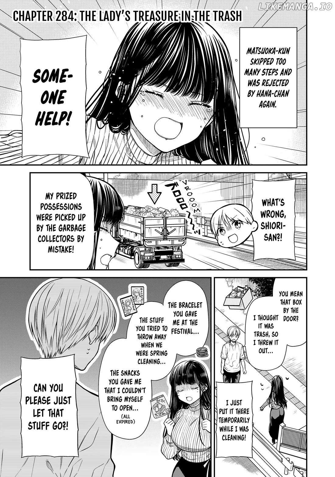 The Story of an Onee-San Who Wants to Keep a High School Boy chapter 284 - page 1