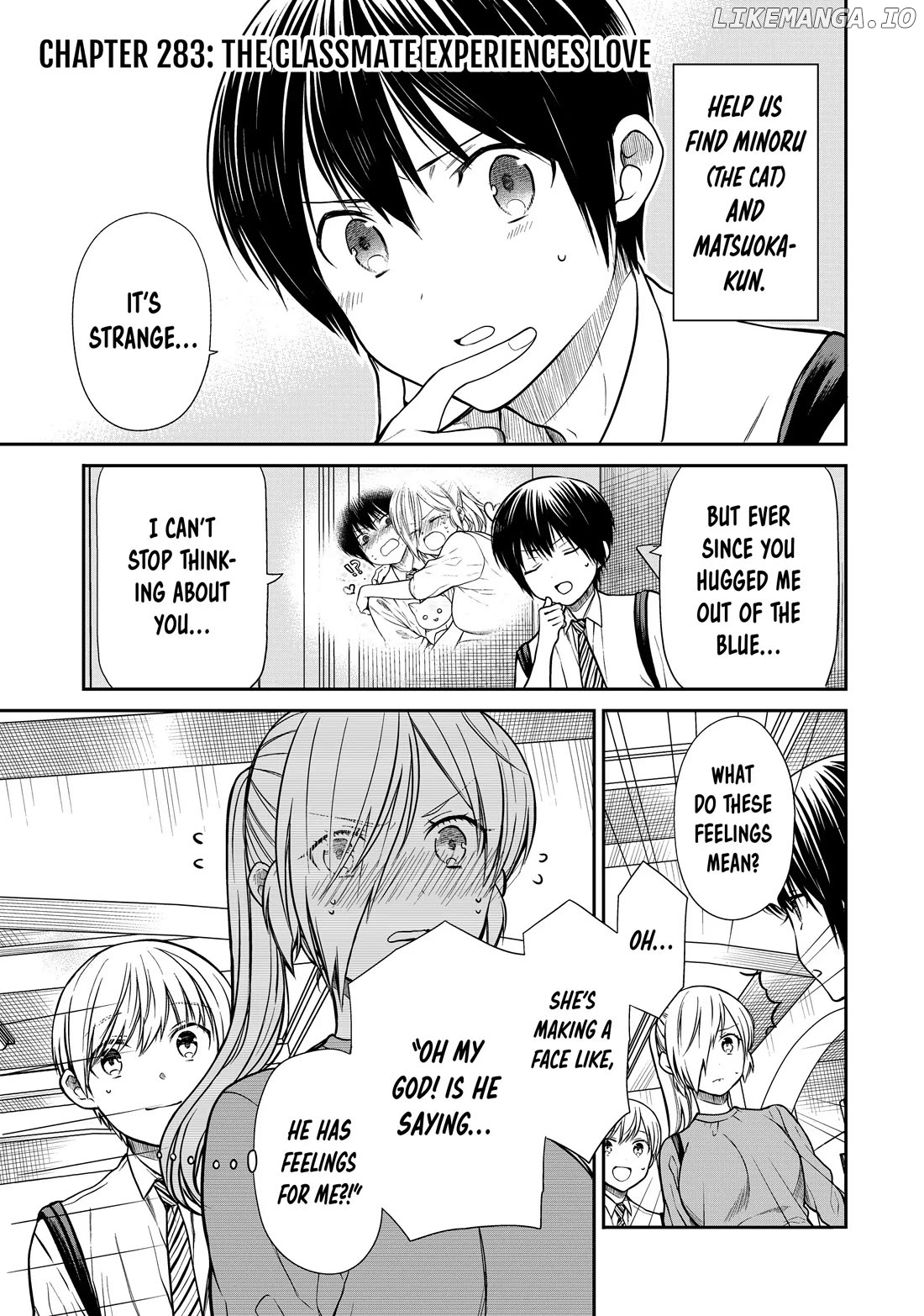 The Story of an Onee-San Who Wants to Keep a High School Boy chapter 283 - page 1