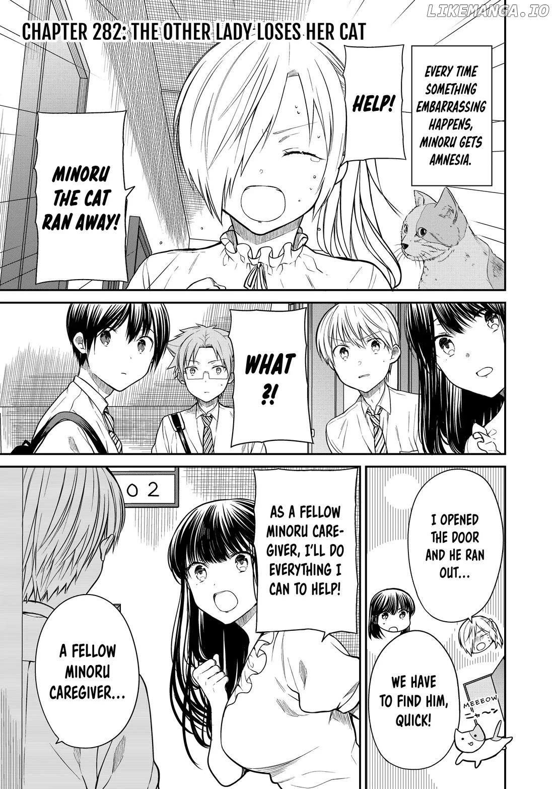 The Story of an Onee-San Who Wants to Keep a High School Boy chapter 282 - page 1