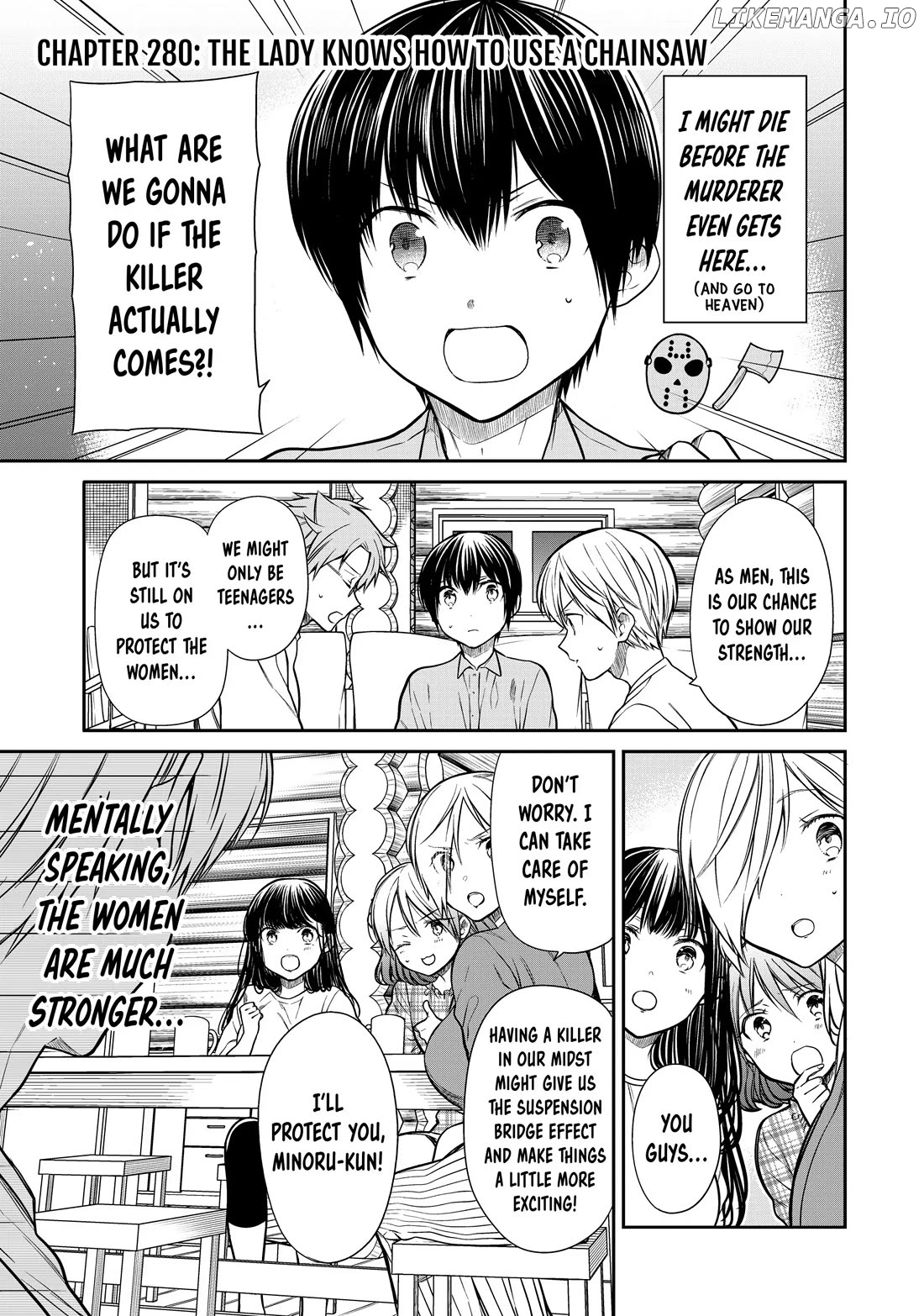 The Story of an Onee-San Who Wants to Keep a High School Boy chapter 280 - page 1