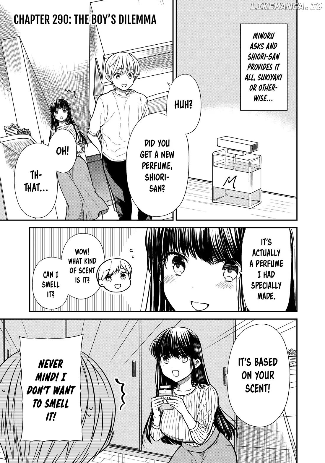 The Story of an Onee-San Who Wants to Keep a High School Boy chapter 290 - page 1