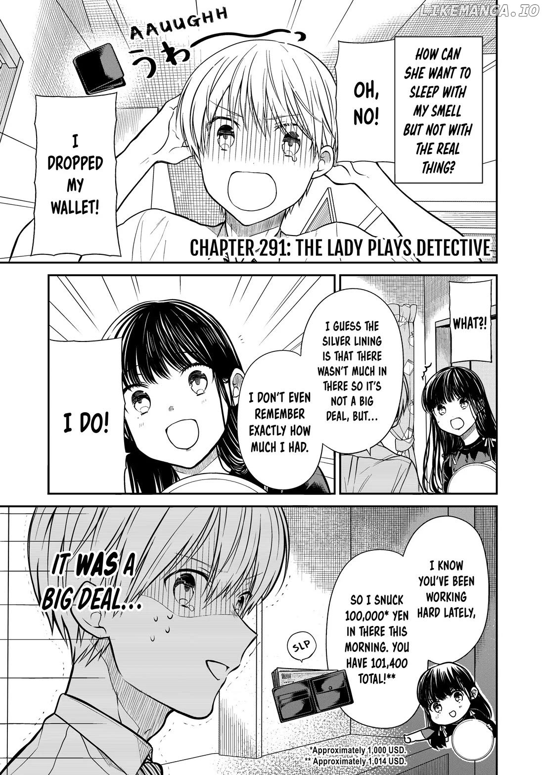 The Story of an Onee-San Who Wants to Keep a High School Boy chapter 291 - page 1