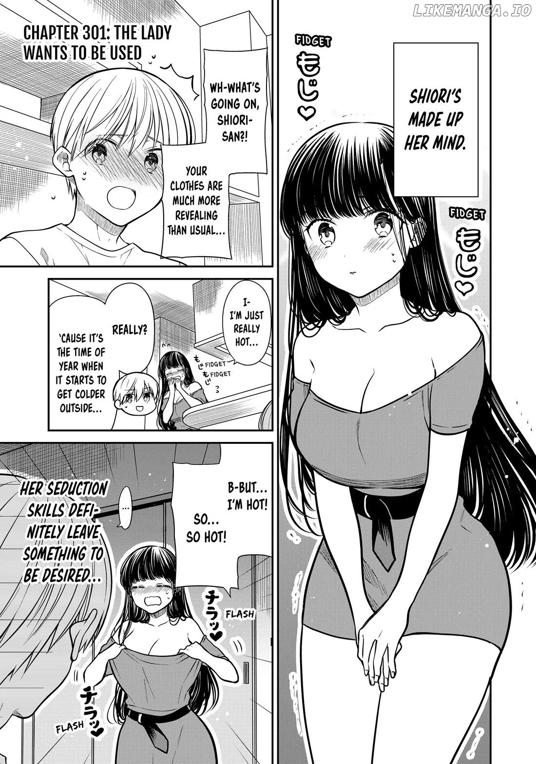 The Story of an Onee-San Who Wants to Keep a High School Boy chapter 301 - page 1