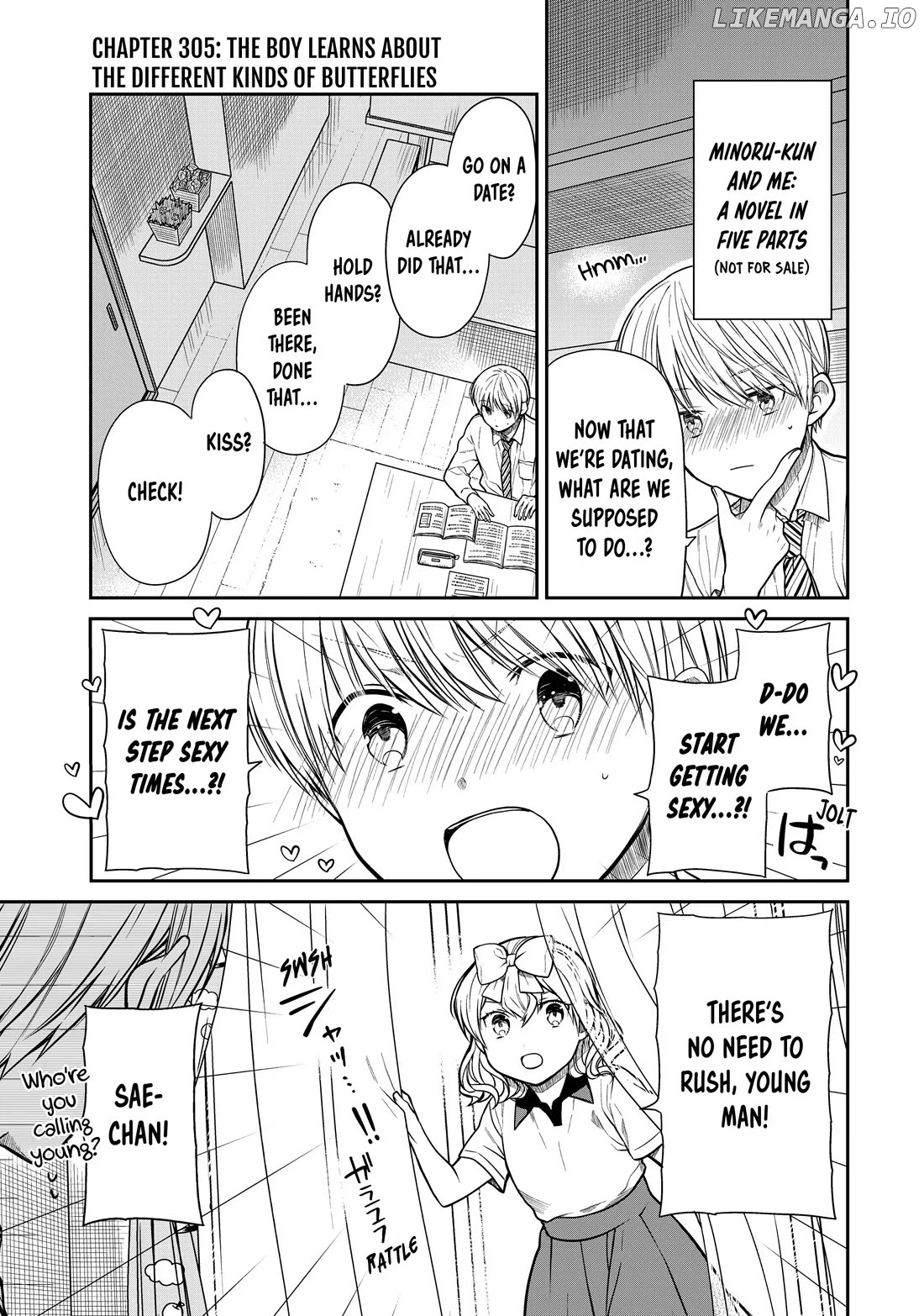 The Story of an Onee-San Who Wants to Keep a High School Boy chapter 305 - page 1