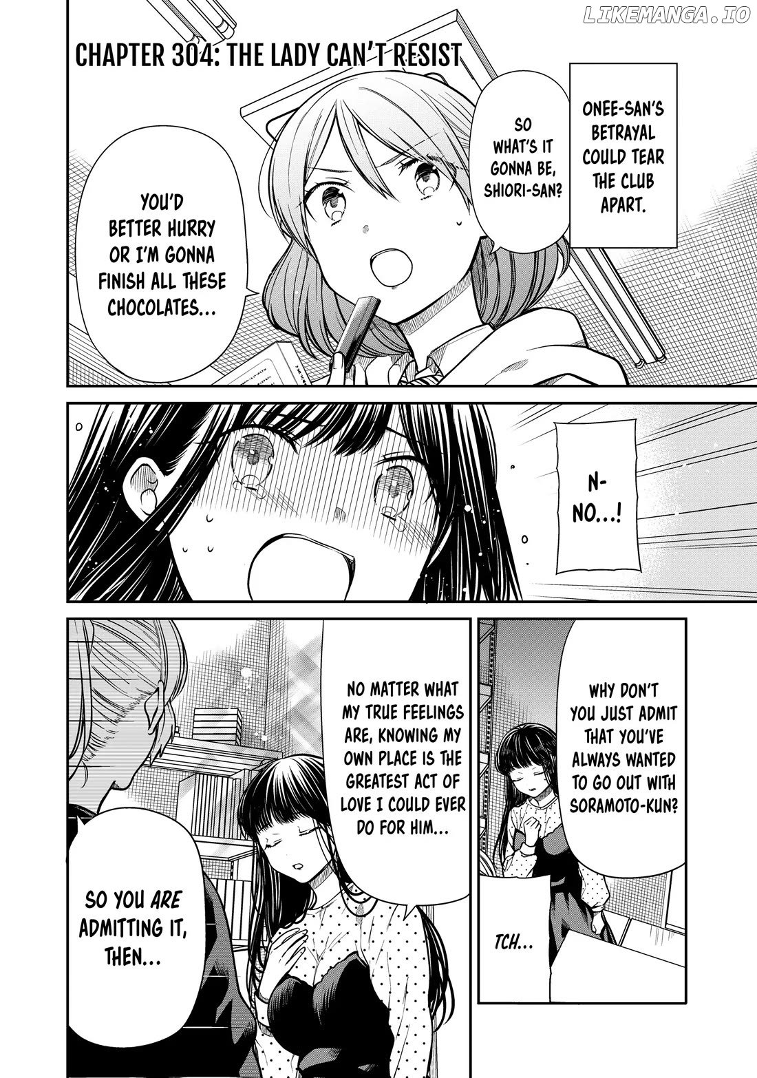 The Story of an Onee-San Who Wants to Keep a High School Boy chapter 304 - page 1