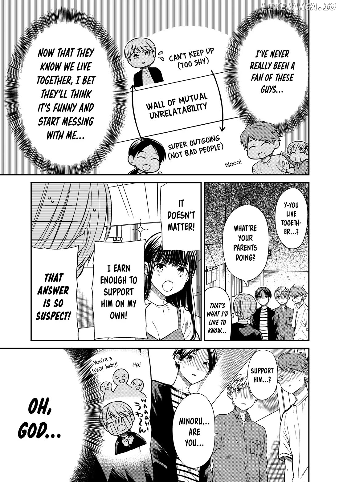 The Story of an Onee-San Who Wants to Keep a High School Boy chapter 299 - page 3