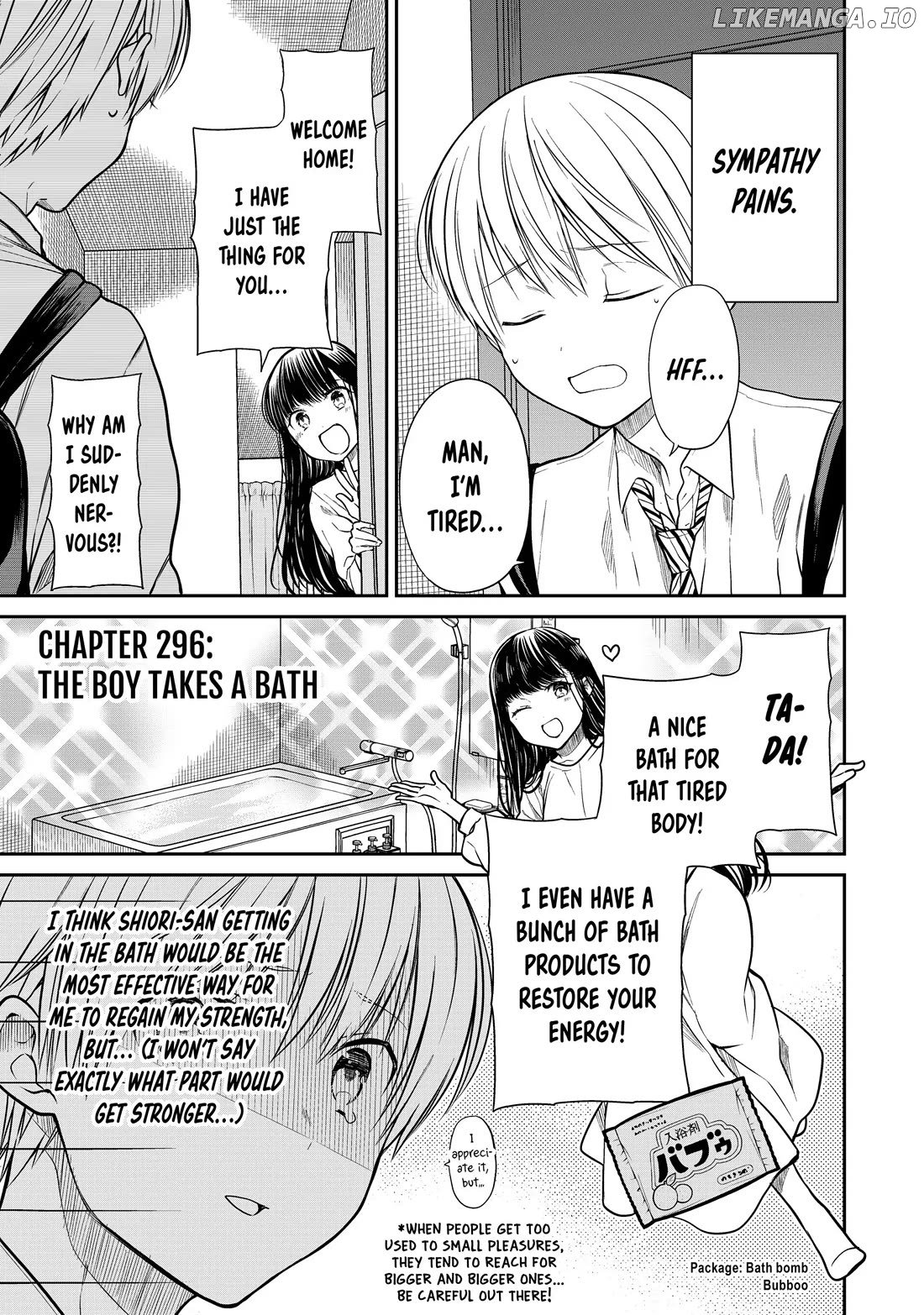 The Story of an Onee-San Who Wants to Keep a High School Boy chapter 296 - page 1