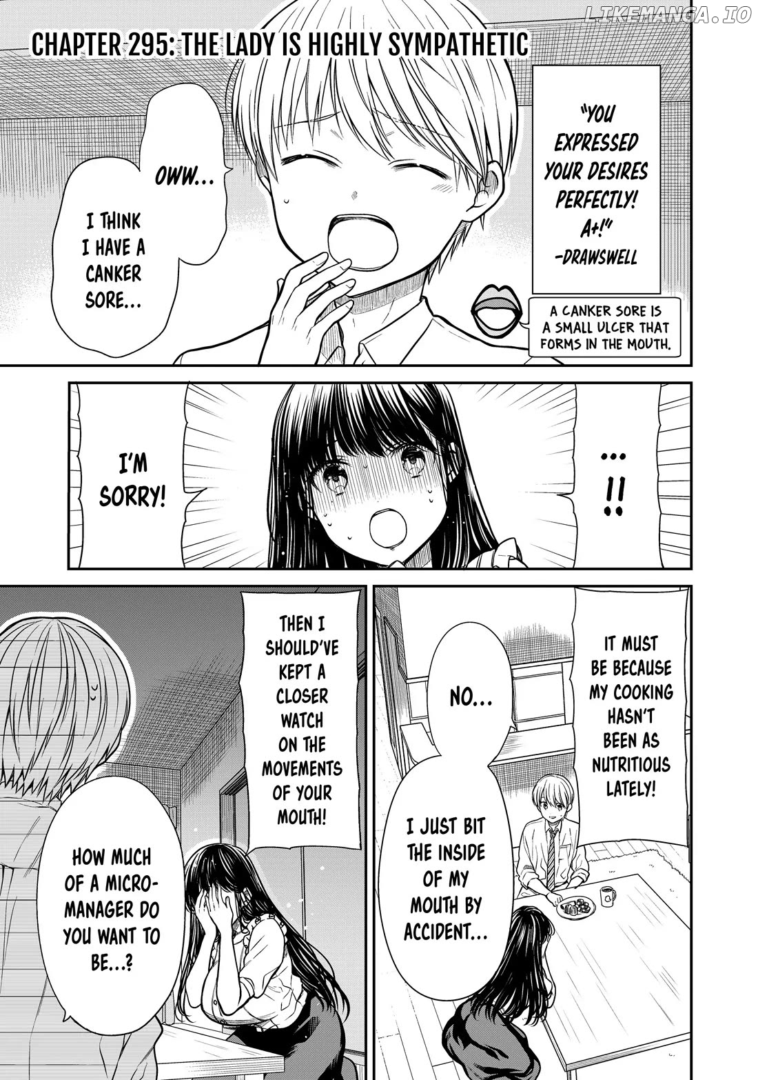 The Story of an Onee-San Who Wants to Keep a High School Boy chapter 295 - page 1