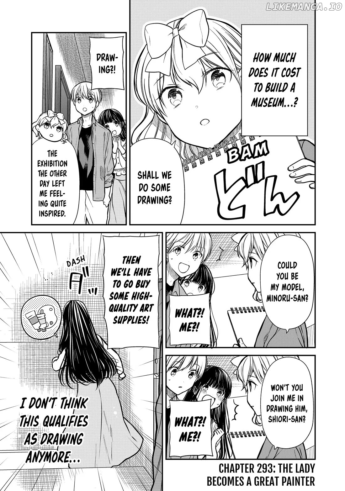 The Story of an Onee-San Who Wants to Keep a High School Boy chapter 293 - page 1