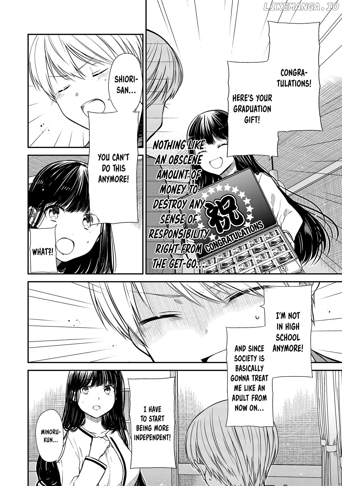 The Story of an Onee-San Who Wants to Keep a High School Boy chapter 350 - page 2