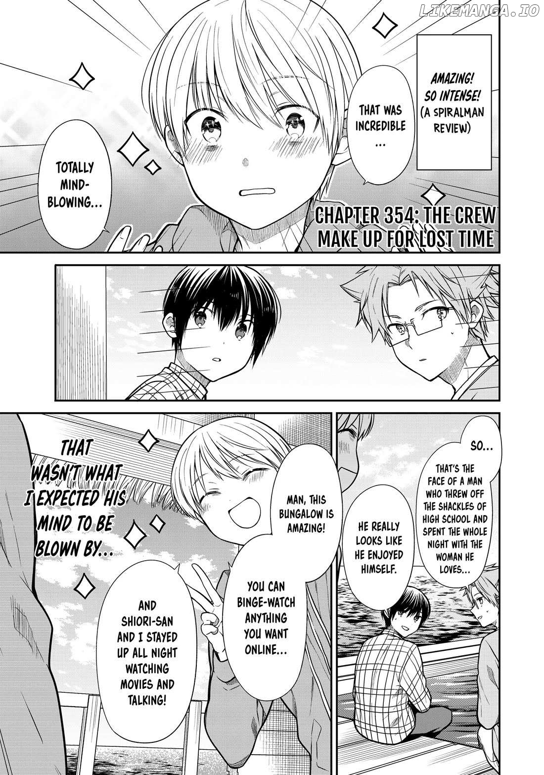 The Story of an Onee-San Who Wants to Keep a High School Boy Chapter 354 - page 1